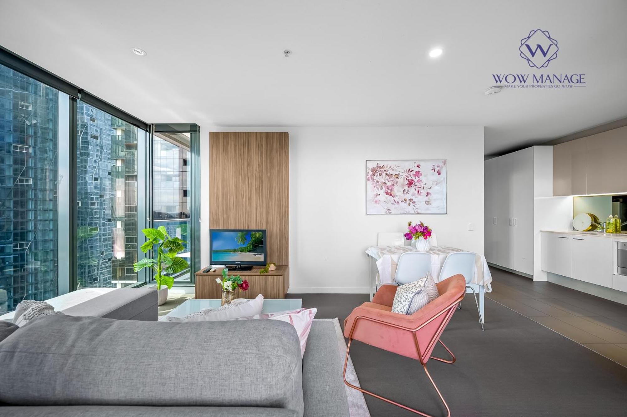 Wow Apartment On Spencer Melbourne Eksteriør bilde